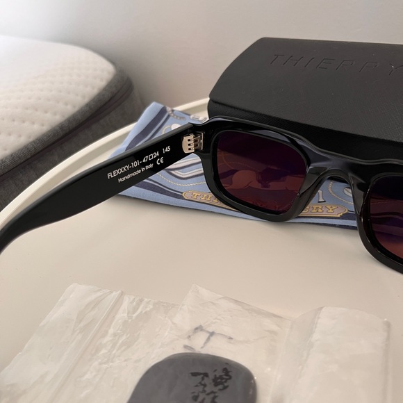 Unisex Thierry Lasry Flexxxy Sunglasses Custom Tinted Brown Lens - Picture 2 of 5